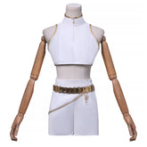 Kpop Demon Hunters Rumi Cosplay Costume Golden White Dance Halloween Suit ACcosplay